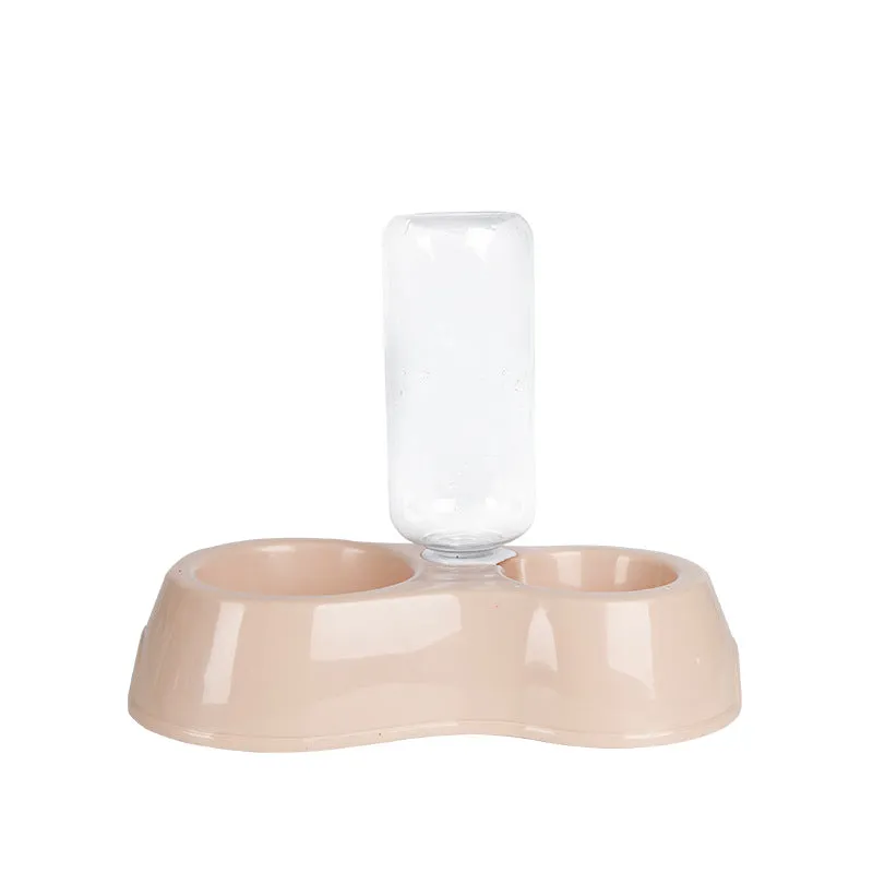 Dual Use Automatic Pet Drinking and Feeding Dish