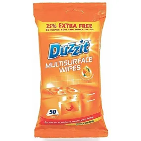 Duzzit Multisurface Wipes 50Pk