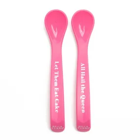 Eat Cake Hail Queen Wonder Spoon Set
