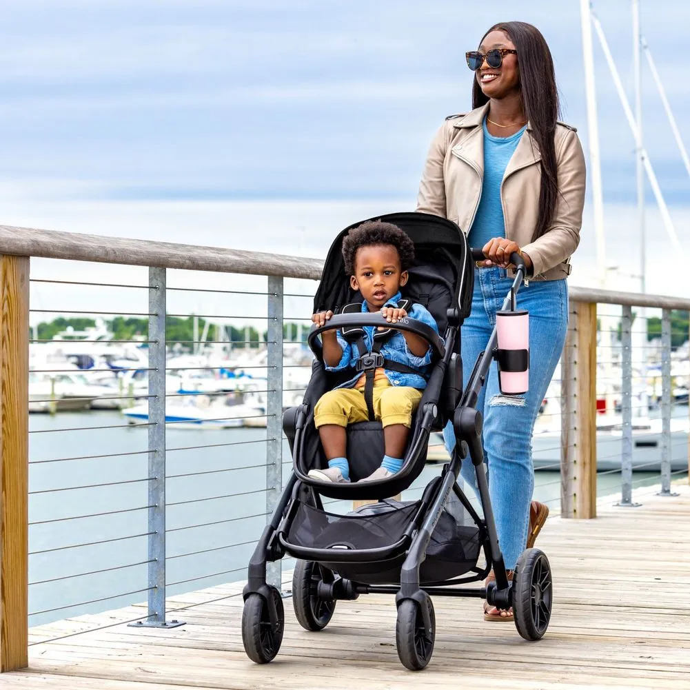 Evenflo Pivot Xpand Modular Stroller - Ayrshire Black