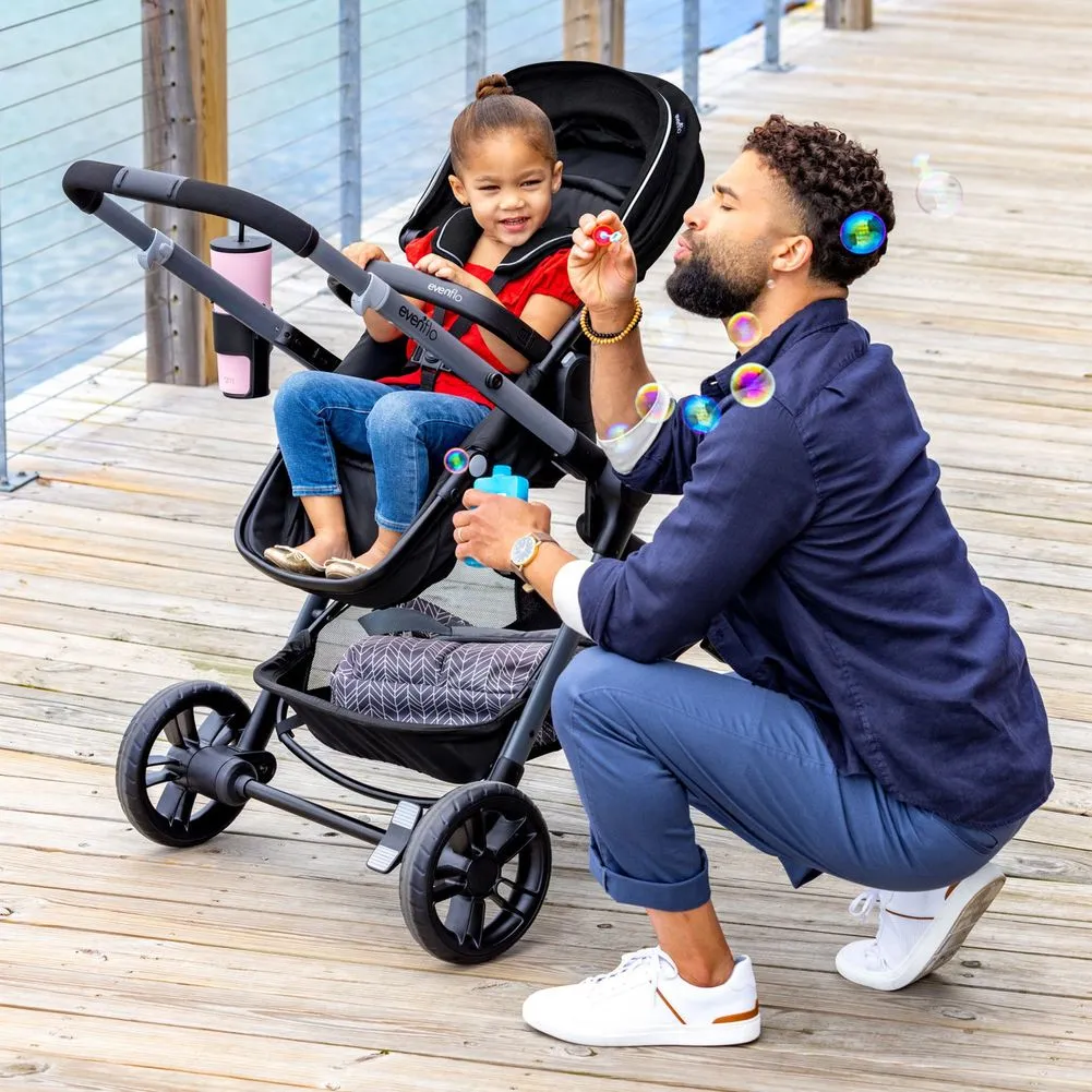 Evenflo Pivot Xpand Modular Stroller - Ayrshire Black