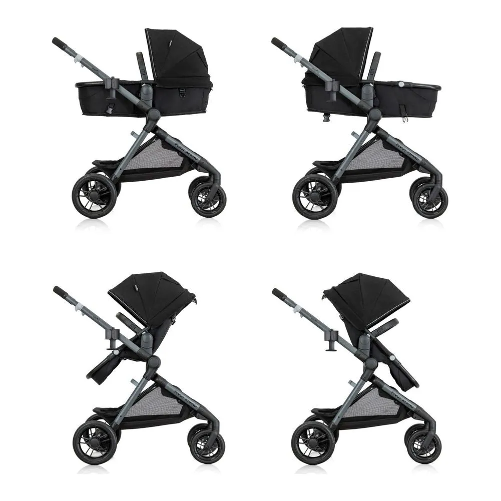 Evenflo Pivot Xpand Modular Stroller - Ayrshire Black