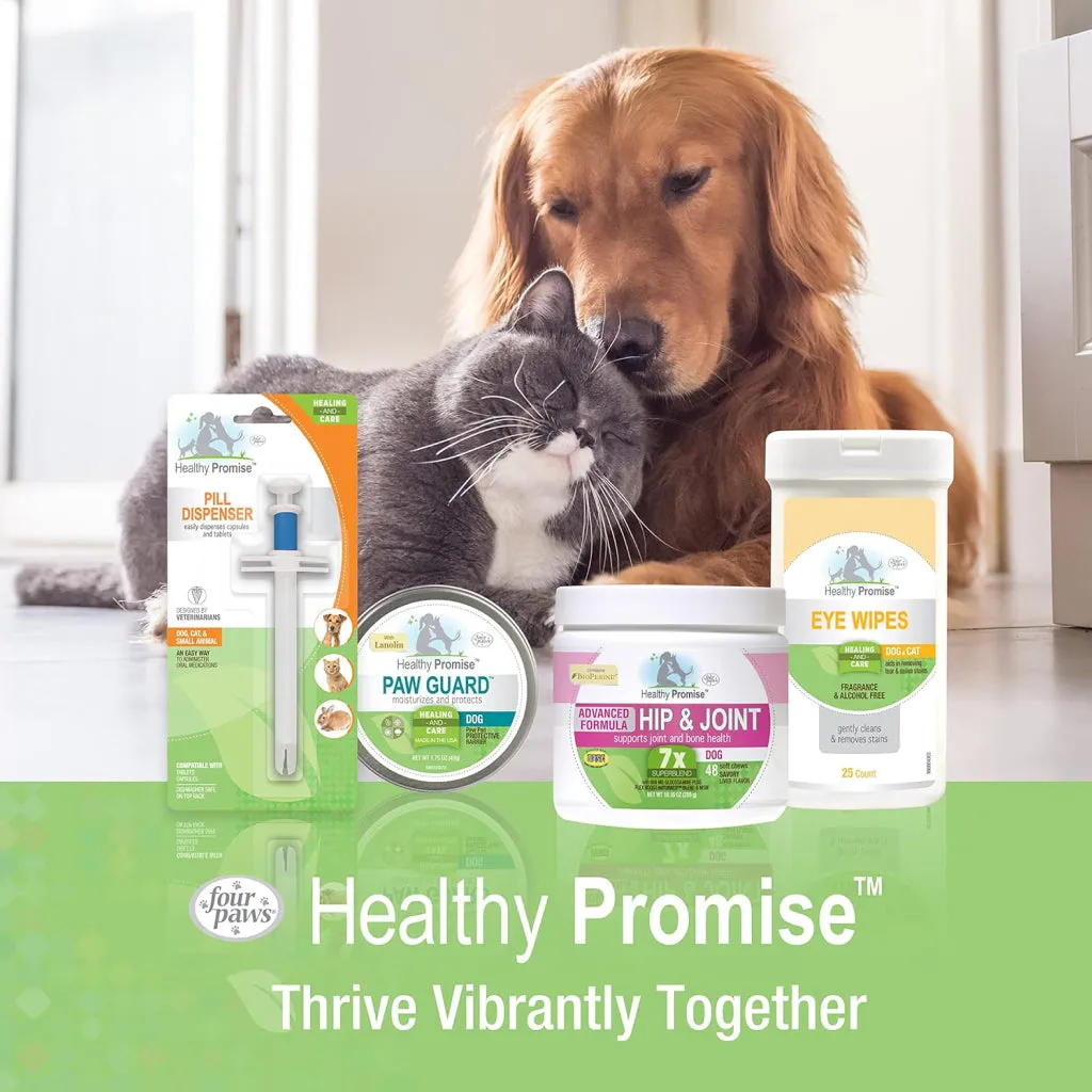 Four Paws Healthy Promise Ear Wipes For Cats & Dogs (25 ct)