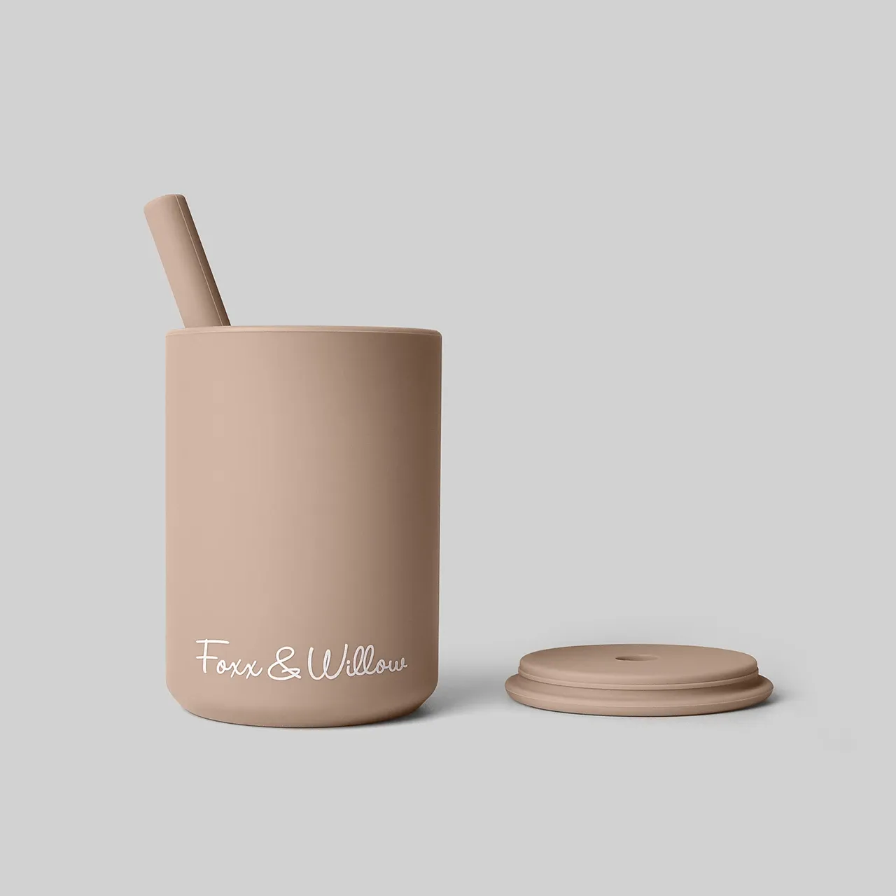 Foxx & Willow - Cup & Straw - Cinnamon
