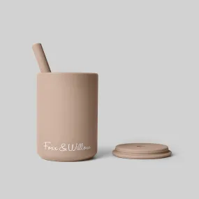 Foxx & Willow - Cup & Straw - Cinnamon