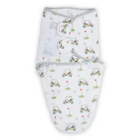 Golf A Round Baby Sleep Swaddle 100% Organic Cotton