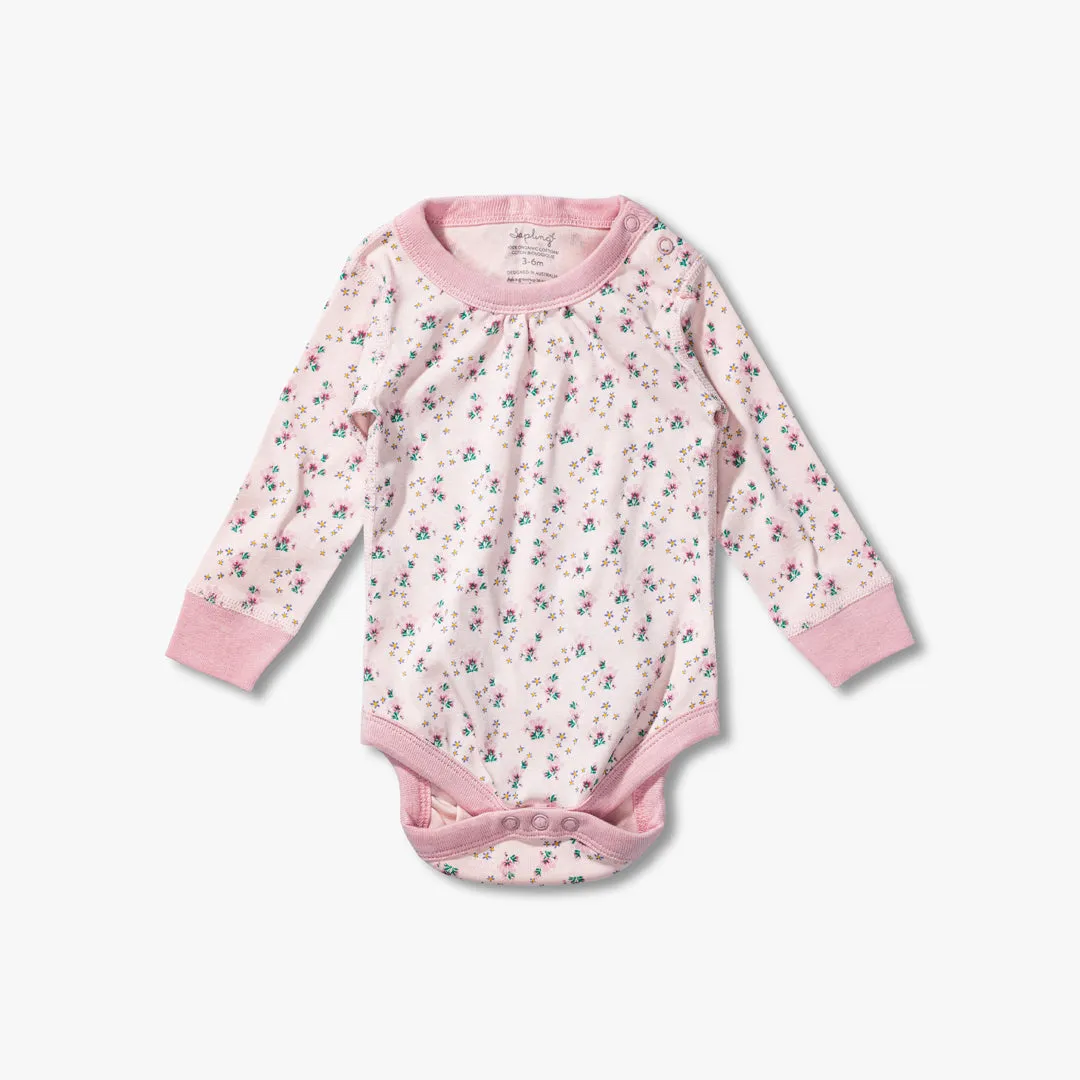 Honeysuckle Long Sleeve Bodysuit