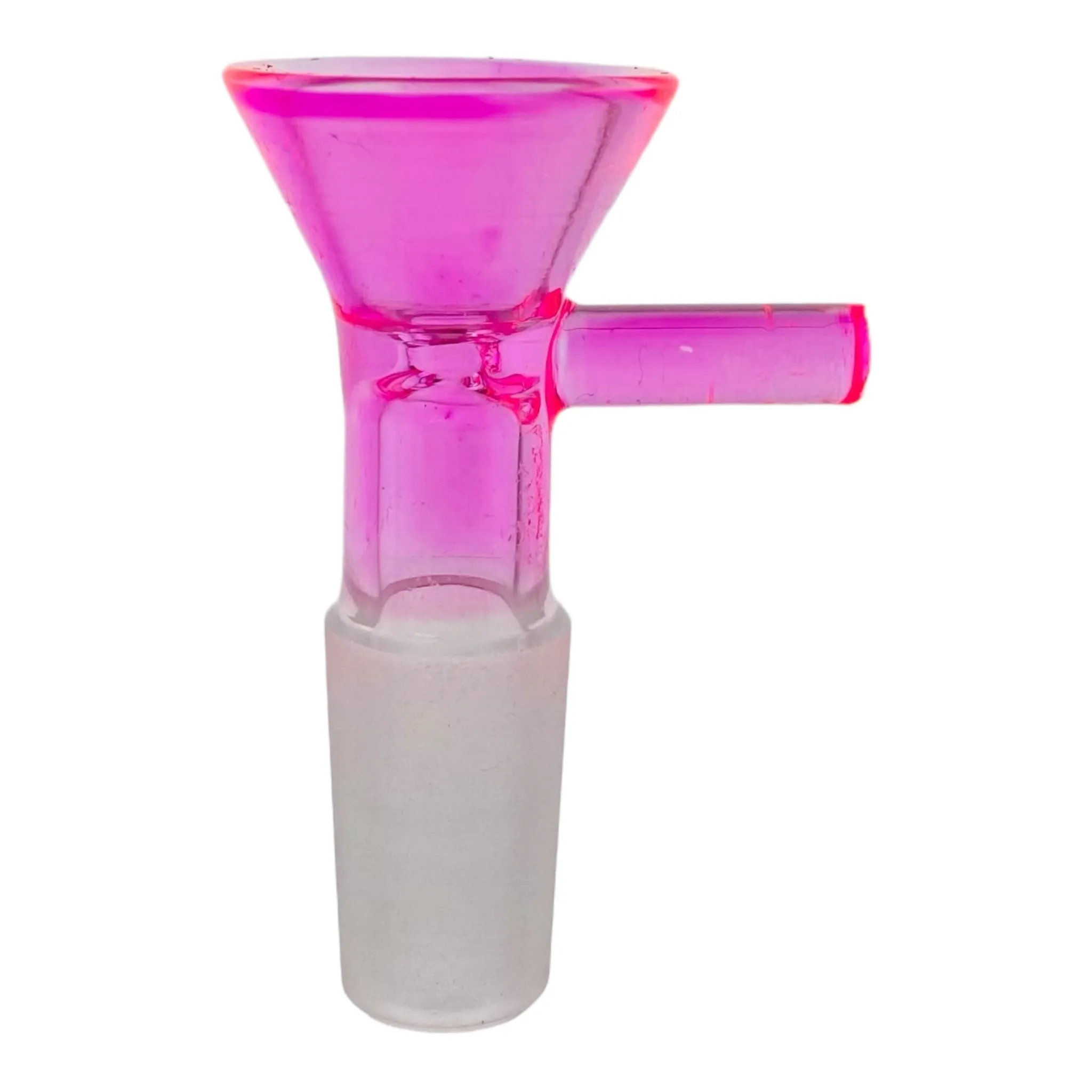 Hot Pink Martini Bong Bowl Piece Slide With Handle