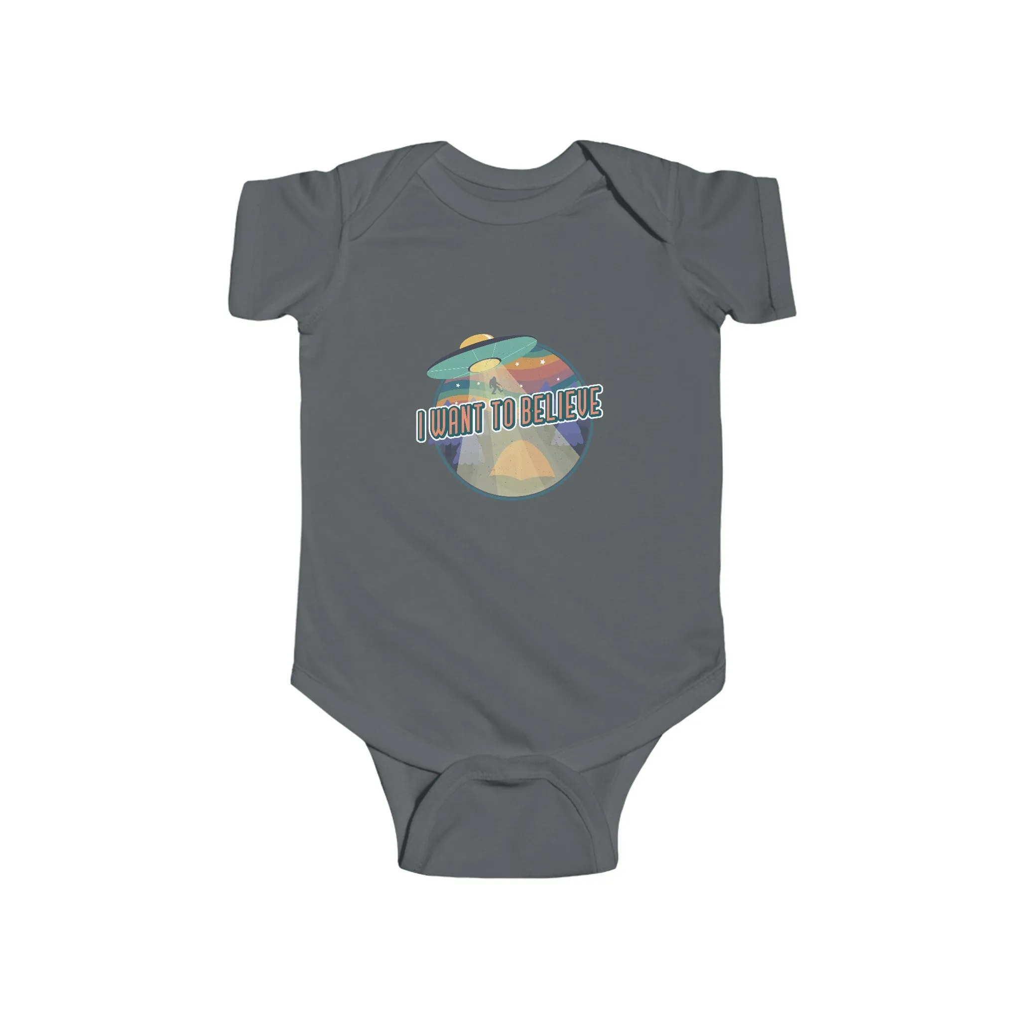 I Want To Believe Funny UFO Bodysuit