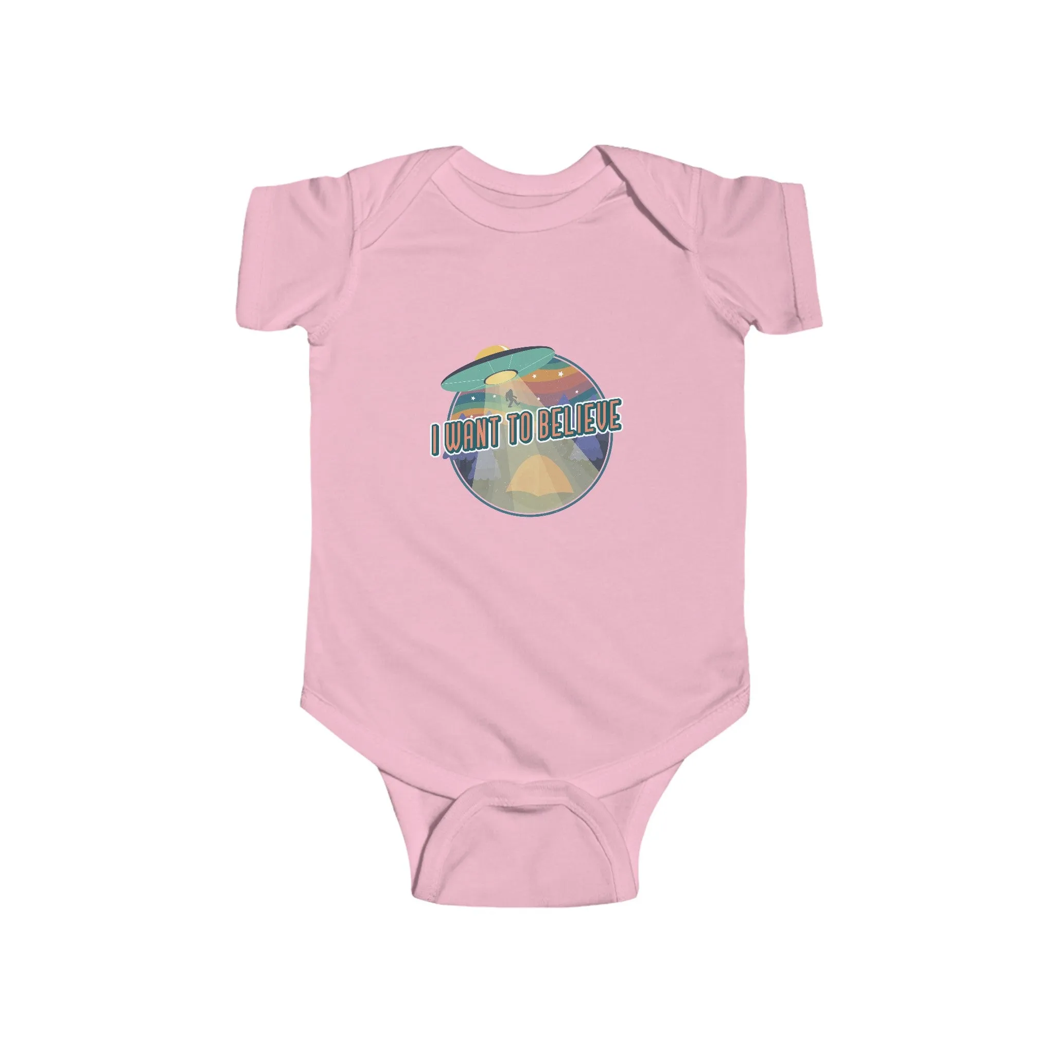 I Want To Believe Funny UFO Bodysuit