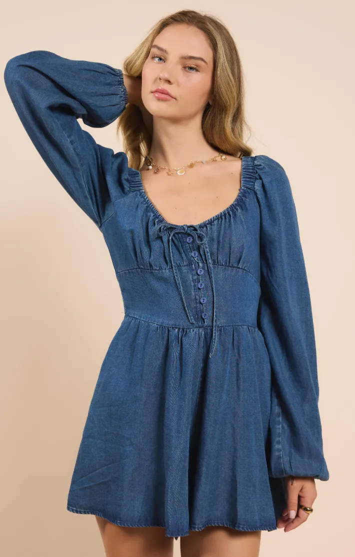 its pouring smocked back romper