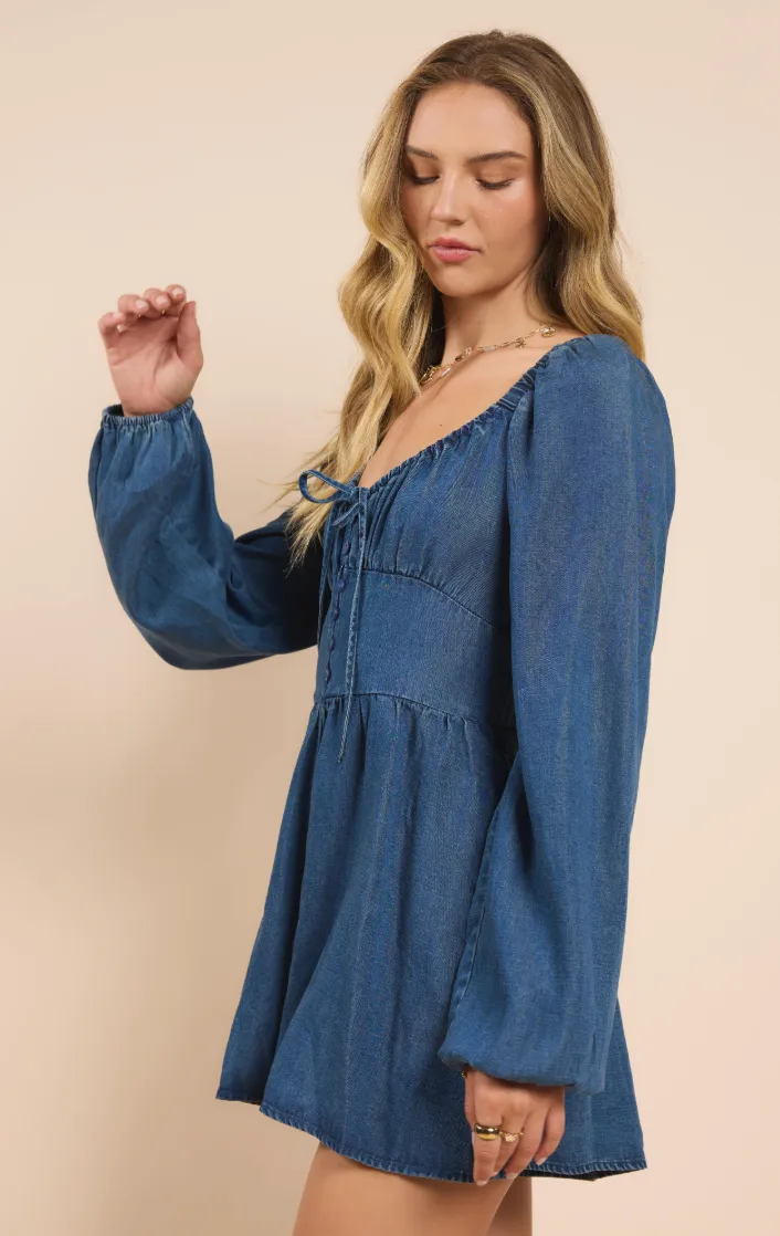 its pouring smocked back romper