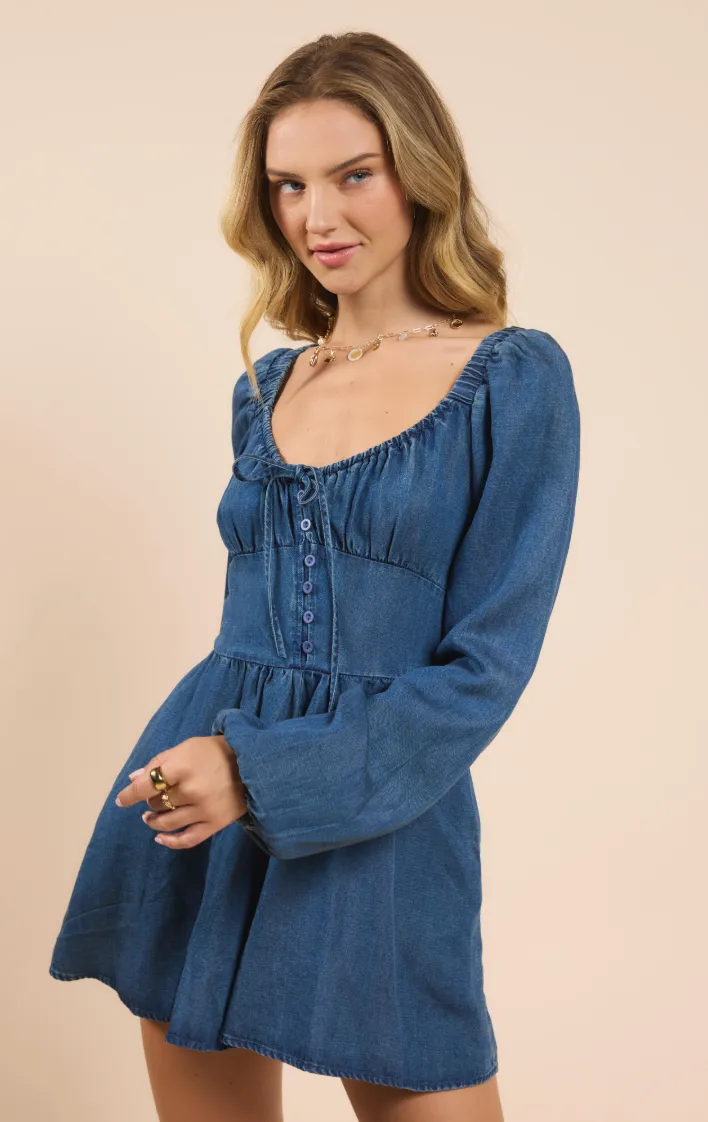 its pouring smocked back romper