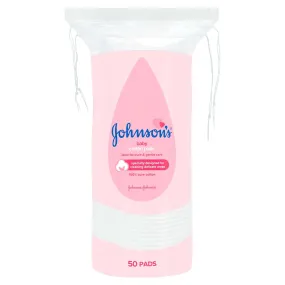 Johnson's Baby Cotton Pads 50 Pads