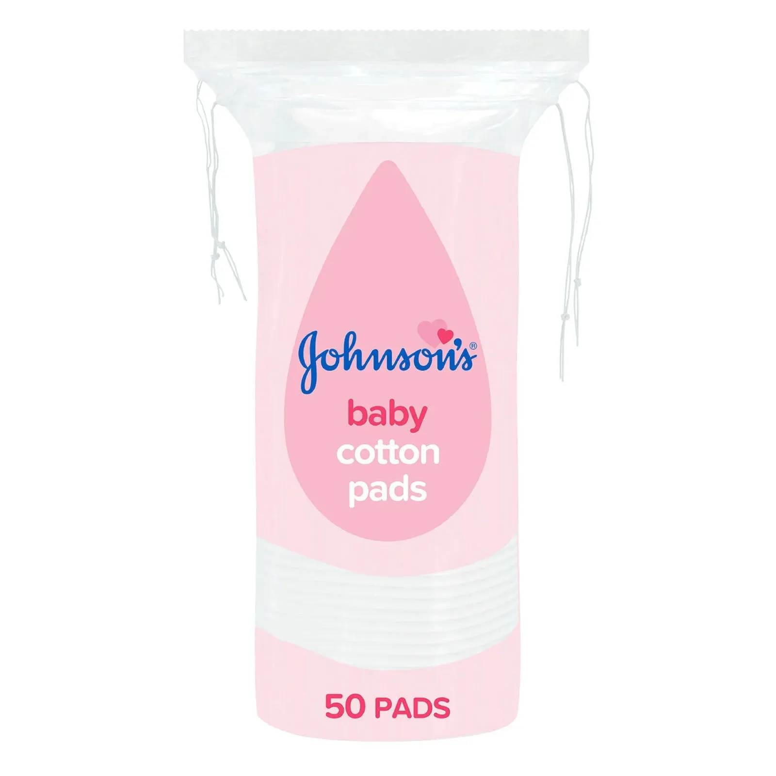 Johnson's Baby Cotton Pads 50 Pads