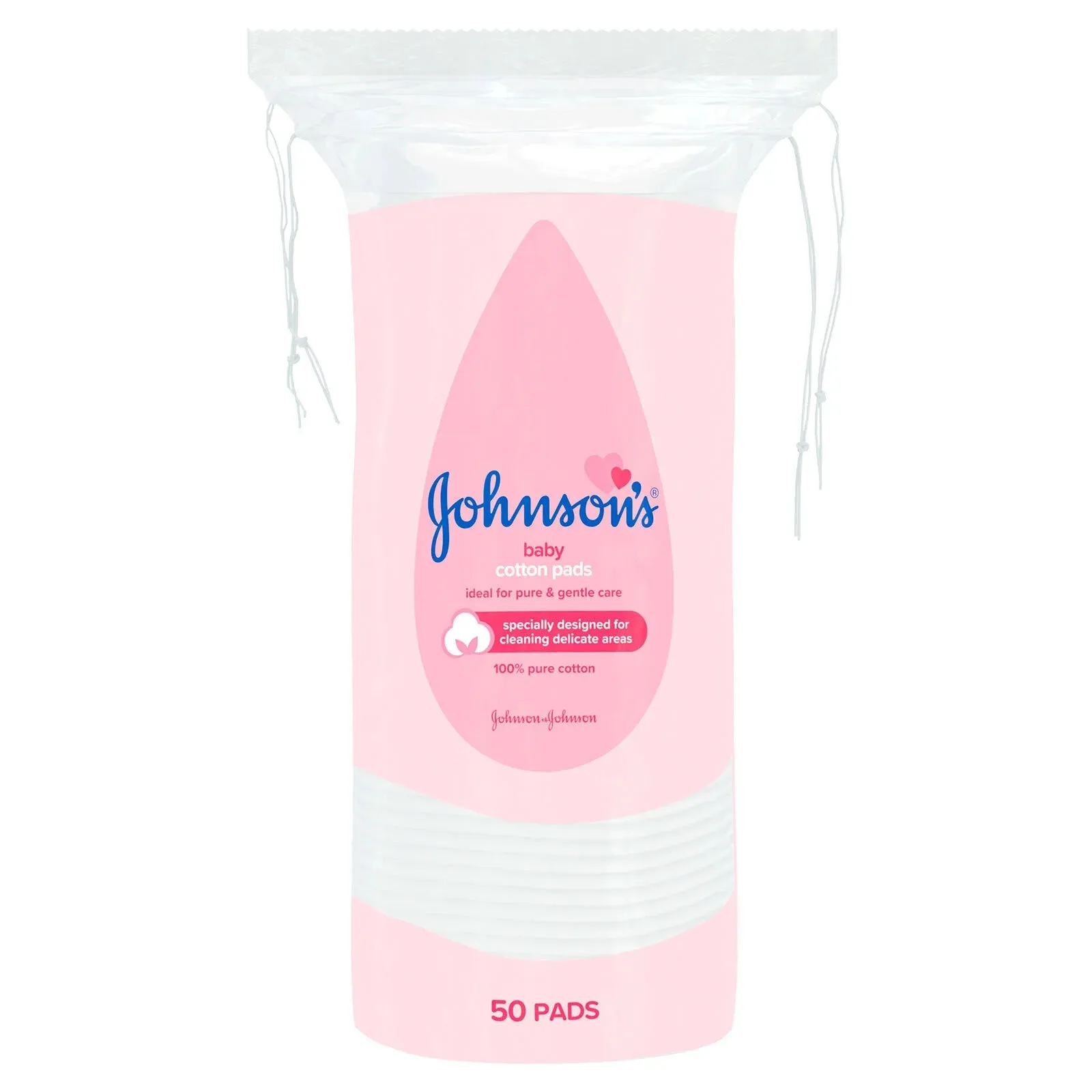 Johnson's Baby Cotton Pads 50 Pads