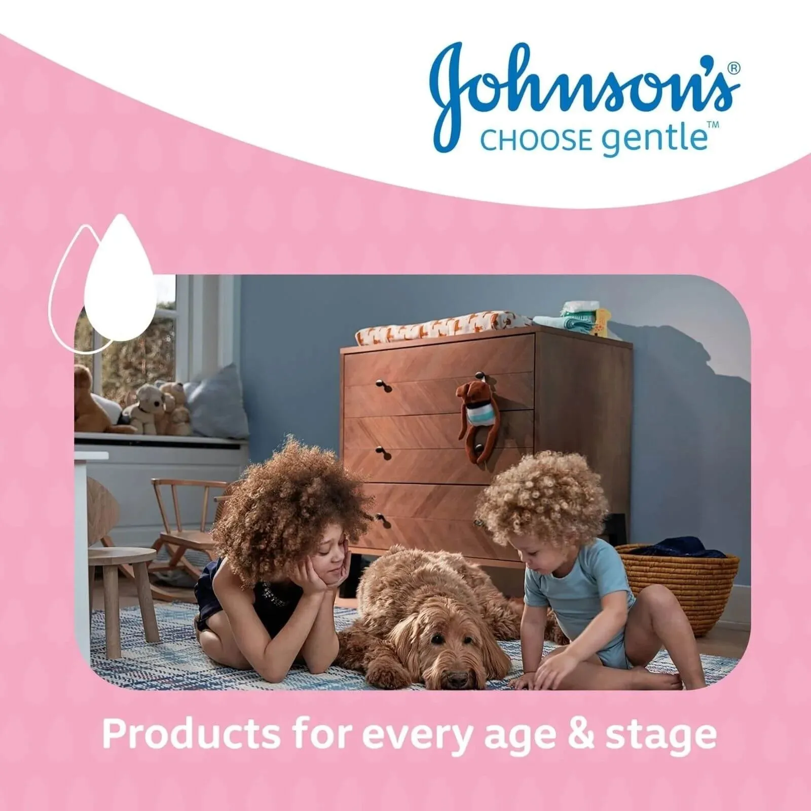 Johnson's Baby Cotton Pads 50 Pads