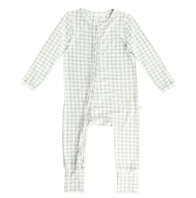 KYND Baby - Day or Night Onesies (Sage Gingham)
