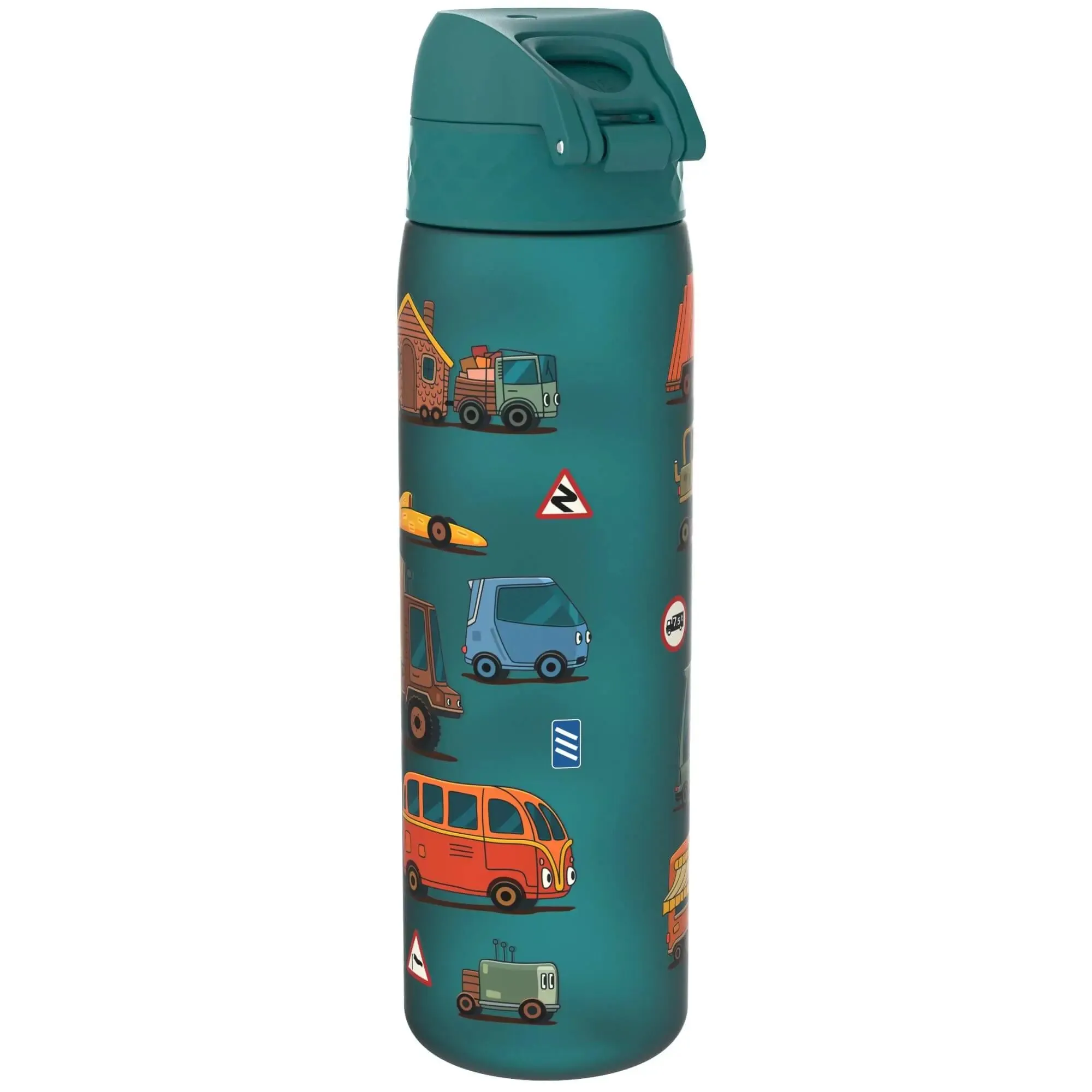 Leak Proof Slim Water Bottle, Recyclon, Automobile, 500ml (18oz)