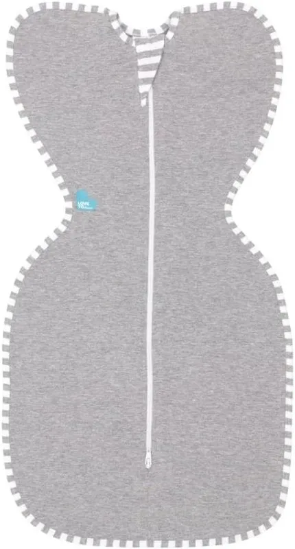 Love To Dream Swaddle Up Original, Small (3.5-6kg), Ideal Fabric for Moderate Temperatures (20-24°C), Arms Up Position, Hip-Healthy