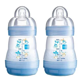 MAM Anti-Colic 5oz Bottles 2-Pack - Boy