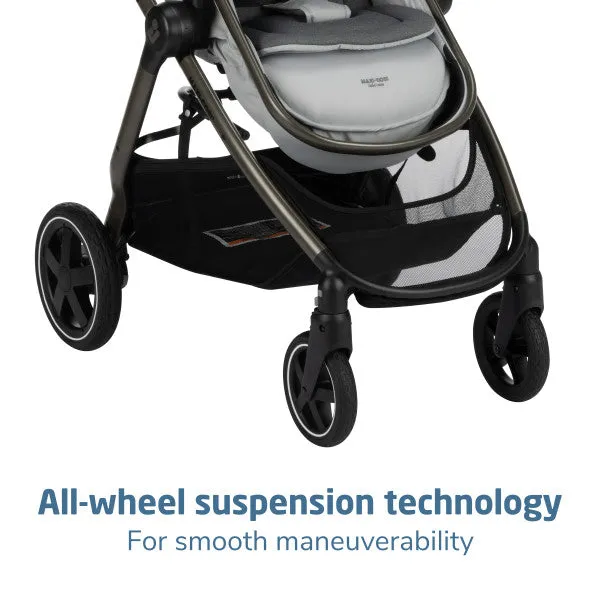 Maxi-Cosi Zelia2 Luxe  5-in-1 Travel System / Brixy Exclusive Arctic Frost