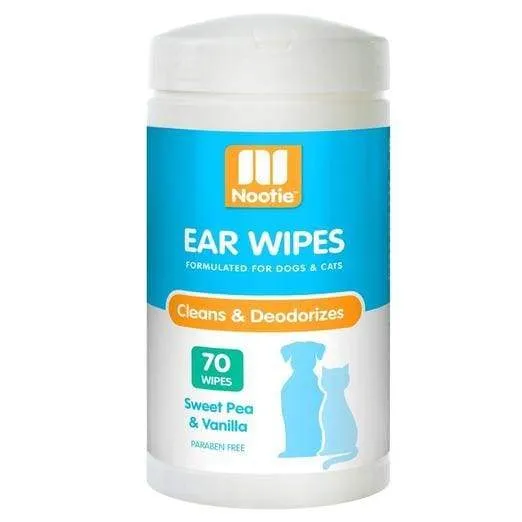 Nootie Cat & Dog Ear Wipes (3 Fragrances)