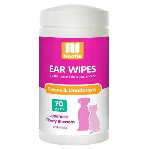 Nootie Cat & Dog Ear Wipes (3 Fragrances)