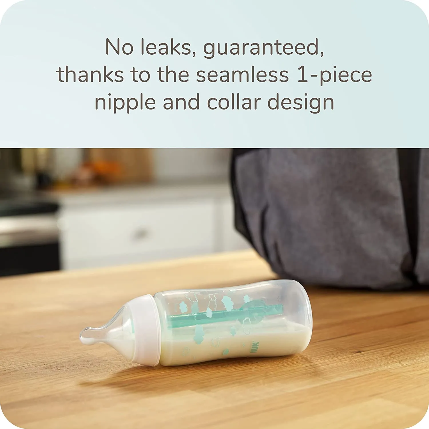 NUK 11 Piece Smooth Flow Pro Anti Colic Baby Bottle, Pacifier & Cup Newborn Gift Set