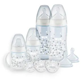 NUK 11 Piece Smooth Flow Pro Anti Colic Baby Bottle, Pacifier & Cup Newborn Gift Set
