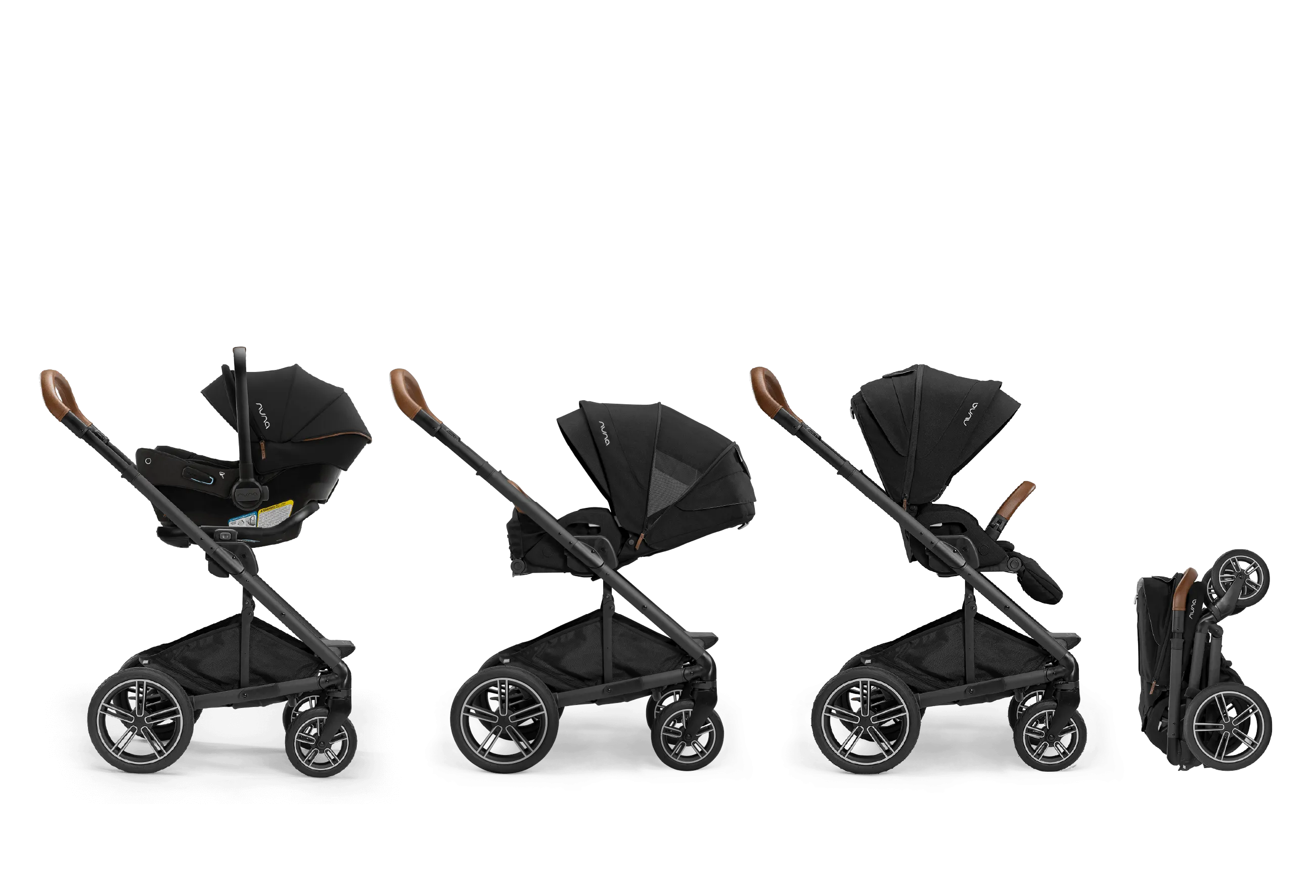 Nuna Pipa Urbn   Mixx Next Travel System - Caviar