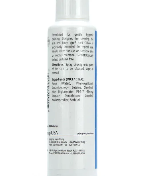 Pjur Med Clean Spray