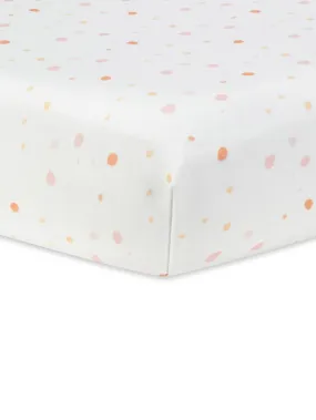 Playpen/Playard Sheet - Pink Dots