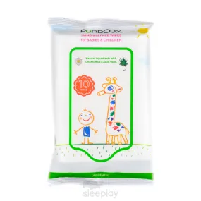 Purdoux Hand & Face Wipes for Babies & Children