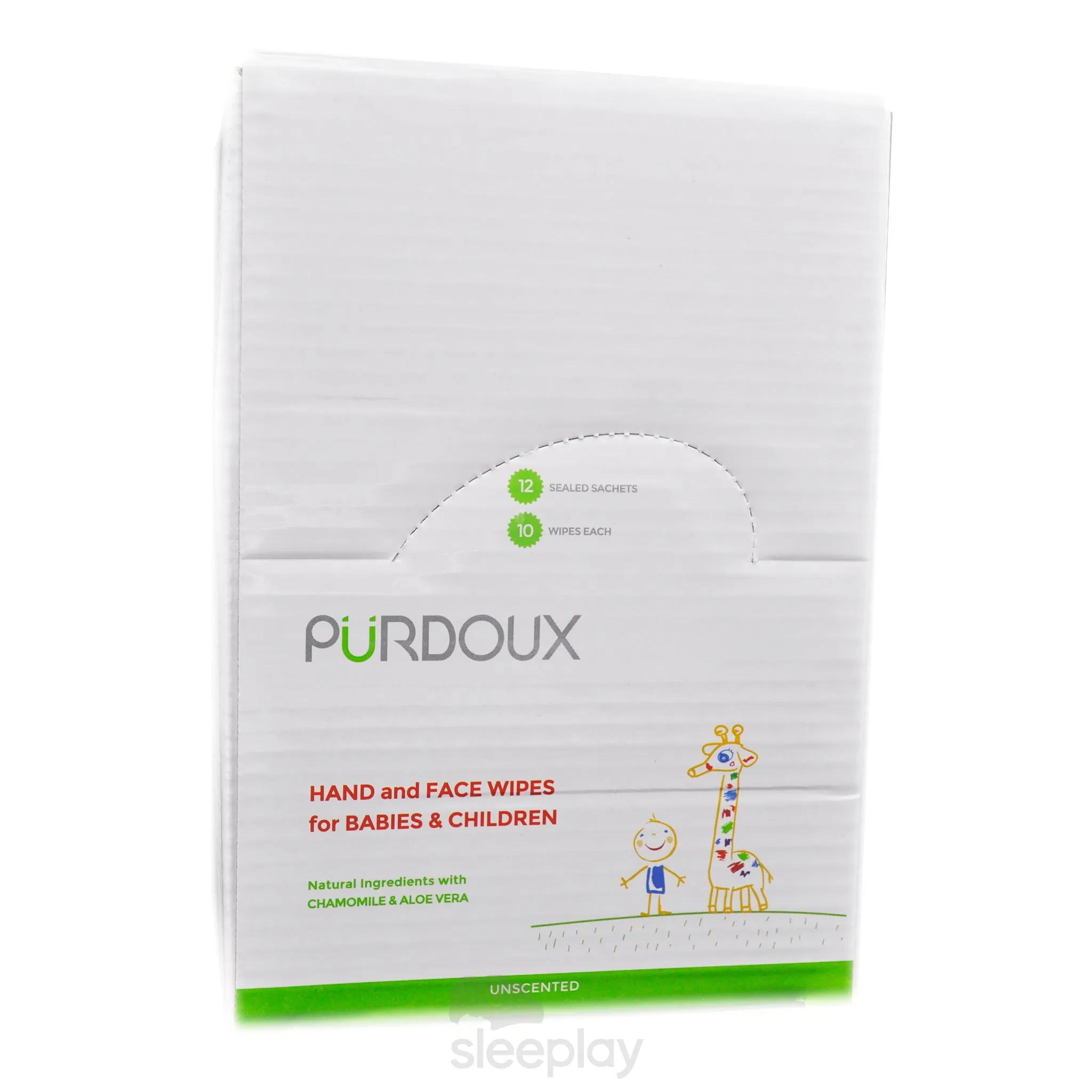 Purdoux Hand & Face Wipes for Babies & Children