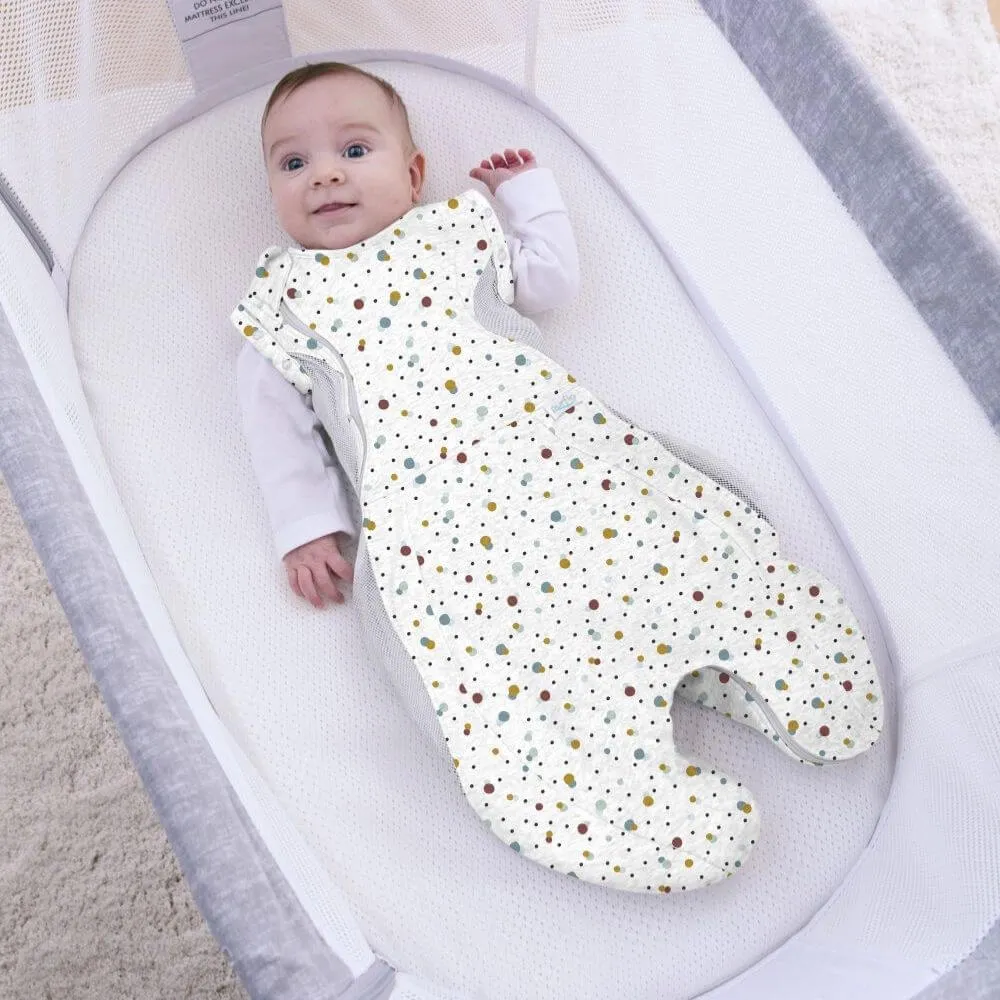 Purflo Swaddle to Sleep Bag - 0.5 Tog (Scandi Spot)