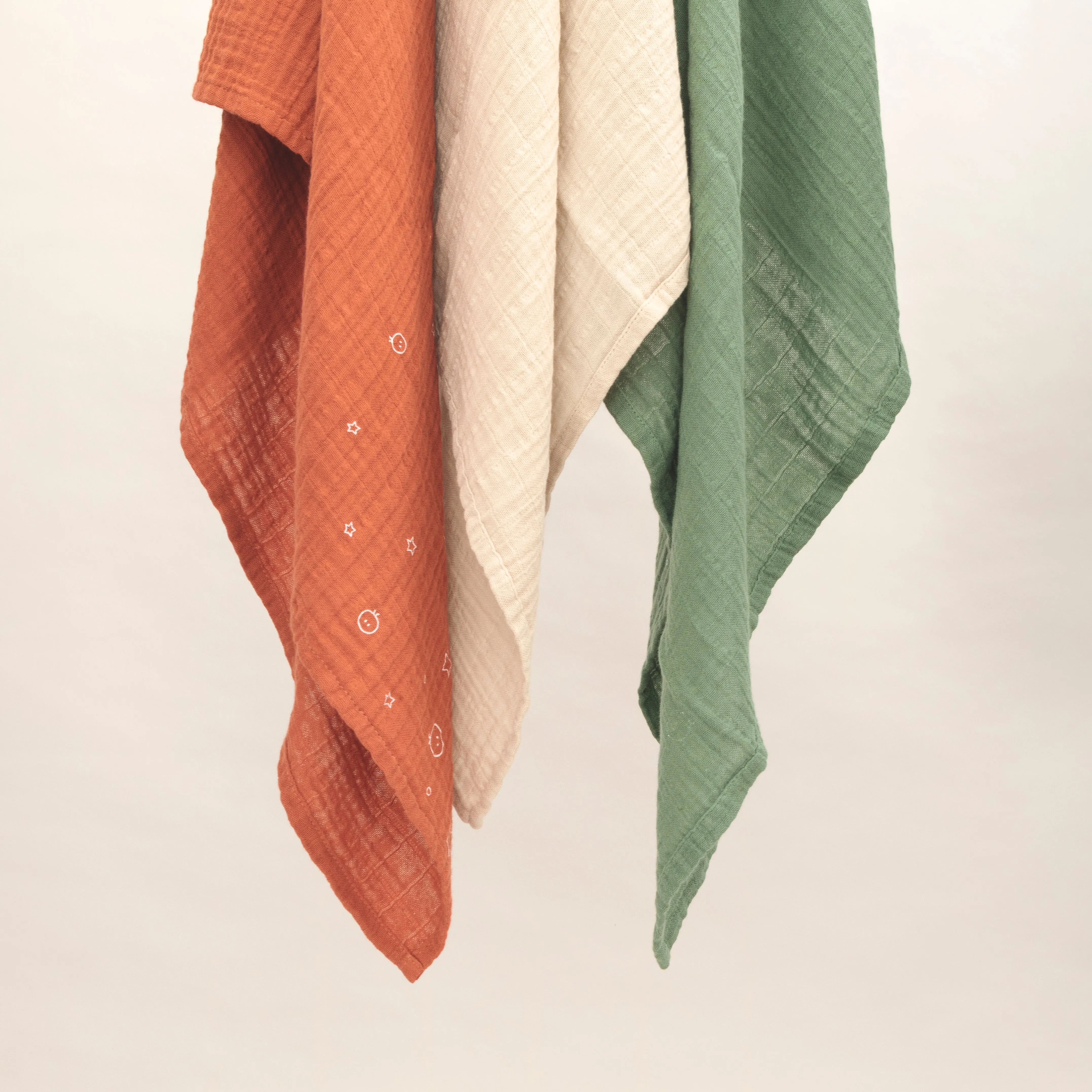 Red Large Muslin