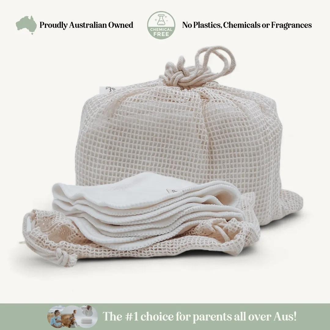Reusable Bamboo Wipes [5 Pack]