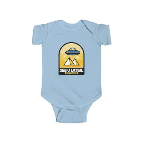 See You Later Eartlings Funny UFO Bodysuit