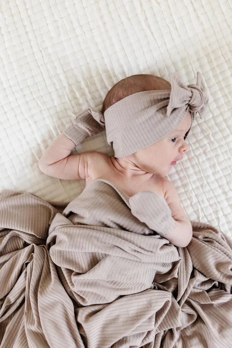 Shiloh Ribbed Swaddle Blanket