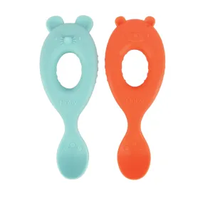 Silicone Easy Grip Spoons (2 Pack)