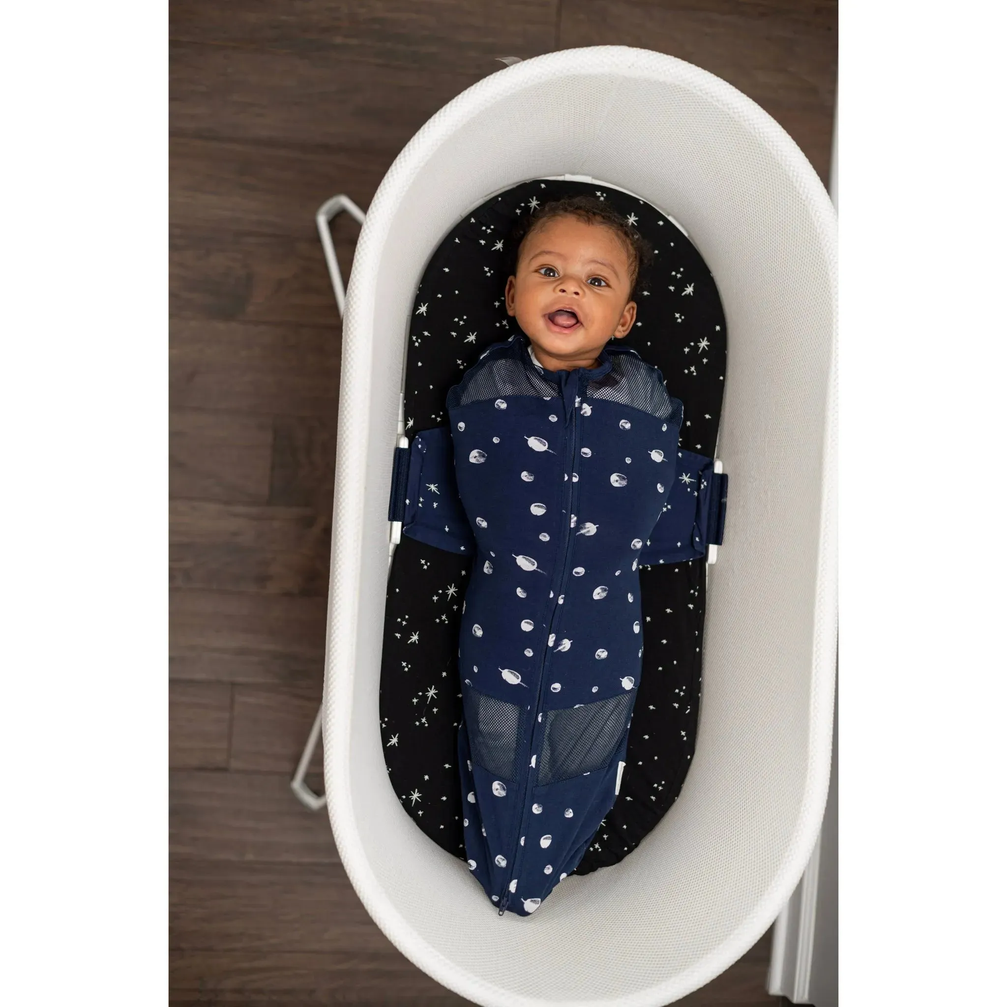 SNOO Sack Swaddle Wrap Size M - Planets