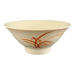 Thunder Group 5780 Gold Orchid 32 oz Melamine Soup Bowl, Pack of 12