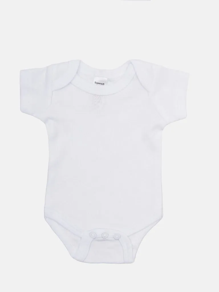 Tiny Baby Unisex 4 piece set - White