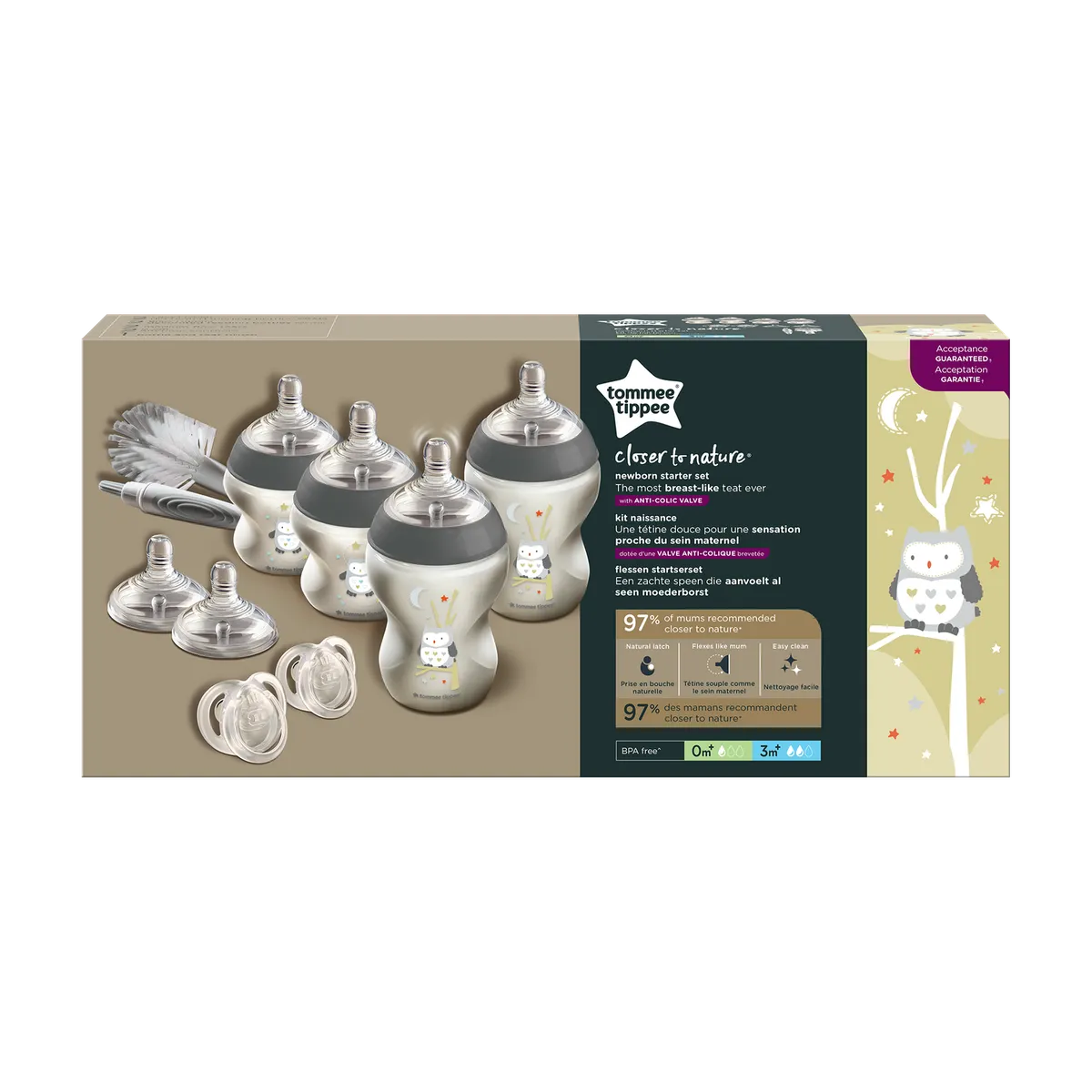 Tommee Tippee Closer to Nature Newborn Bottle Starter Set