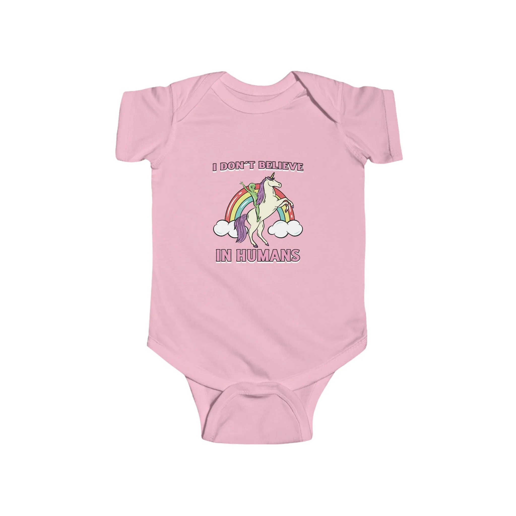 Unicorn Alien Funny UFO Bodysuit