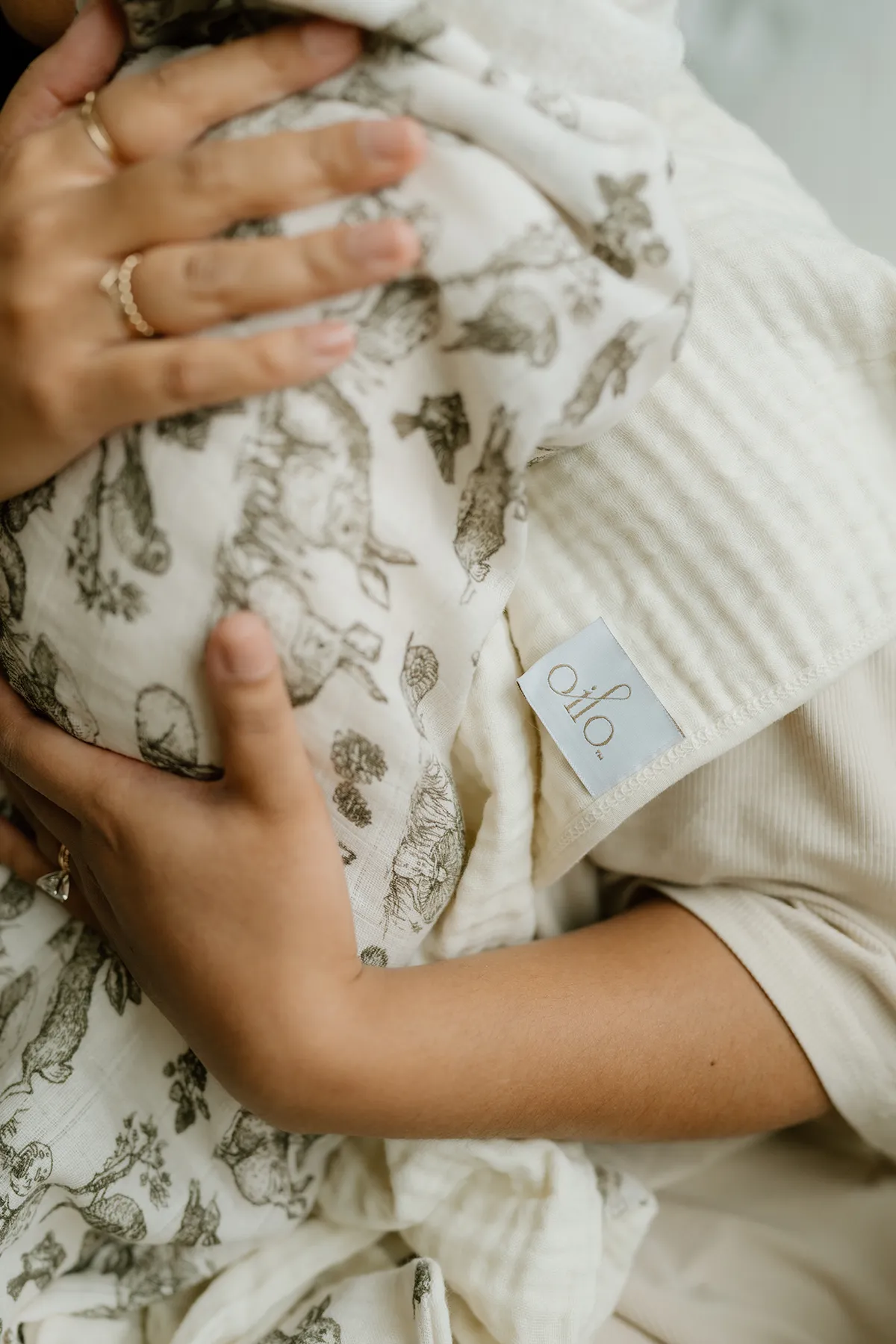 'Vintage Safari' & 'Woodland' Nursery - Muslin Swaddle Blanket Set