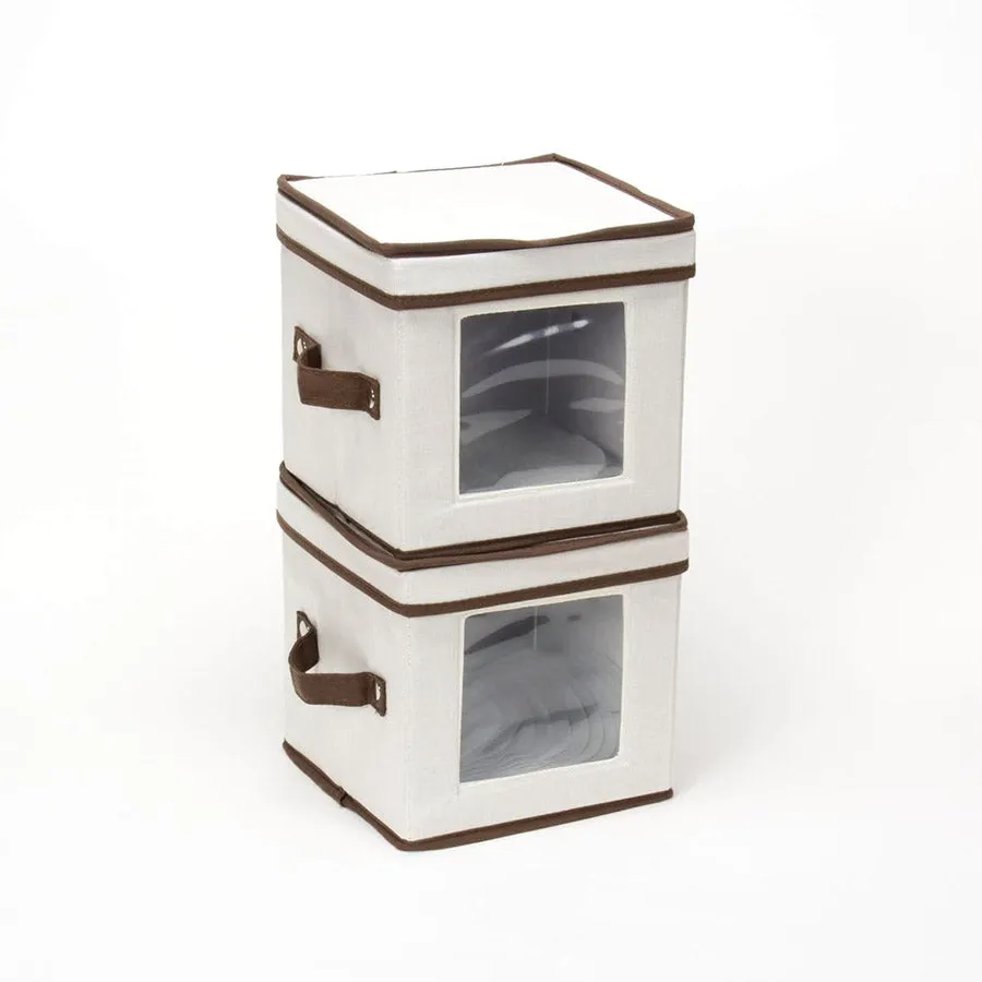 Vision Canvas Dessert Plate Storage Box