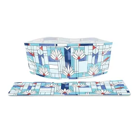 Waterlilies Dog Bowl
