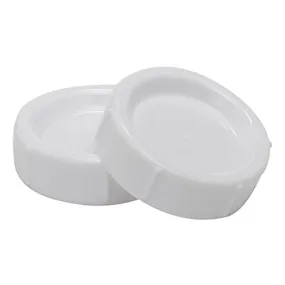 Wide Neck Storage Travel Caps Replacement - 2 Pack